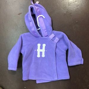 Widgeon Purple “H” Fleece